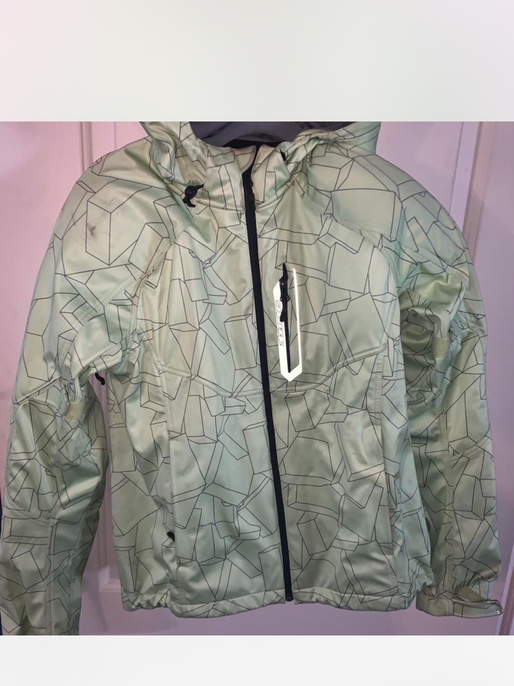 Alpinestars Women Mint Green Graphic Rideout Jacket Panel